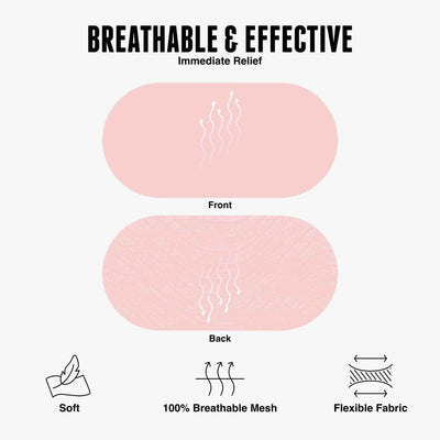 Pink Hostage Mouth Tape, breathable and flexible for comfortable nose and mouth breathing