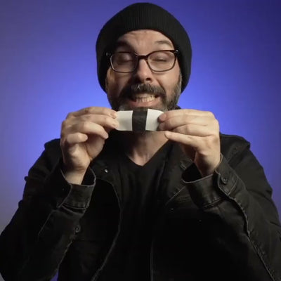Step-by-step video showing how to apply Hostage Tape mouth tape  effortlessly