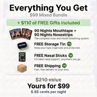 Mouth Tape + Nose Strip Bundle