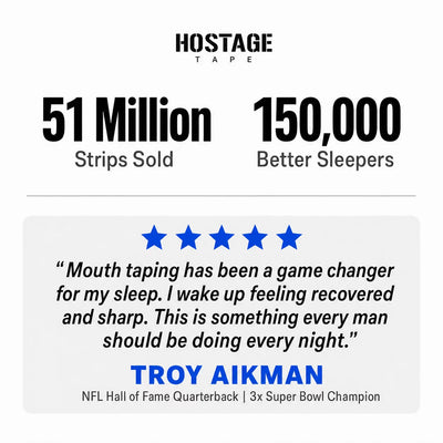 Hostage Tape: 1/3/6/12 Month Supplies | Mens/Womens