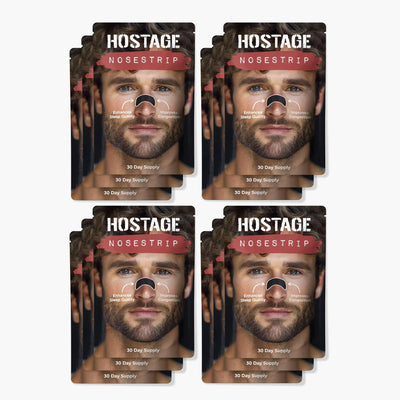 Twelve Hostage Nose Strips, year supply