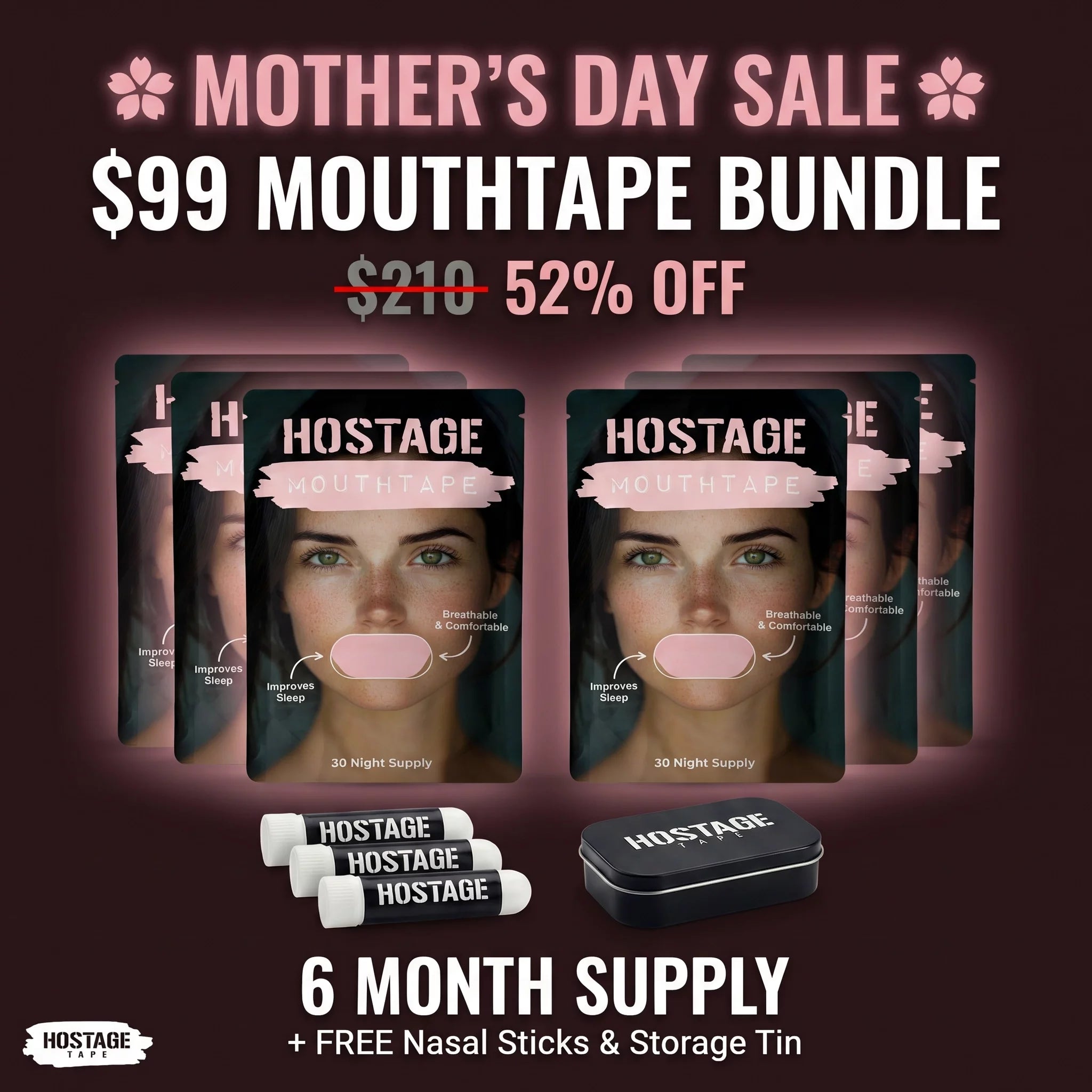 Women's Mouth Tape Bundle