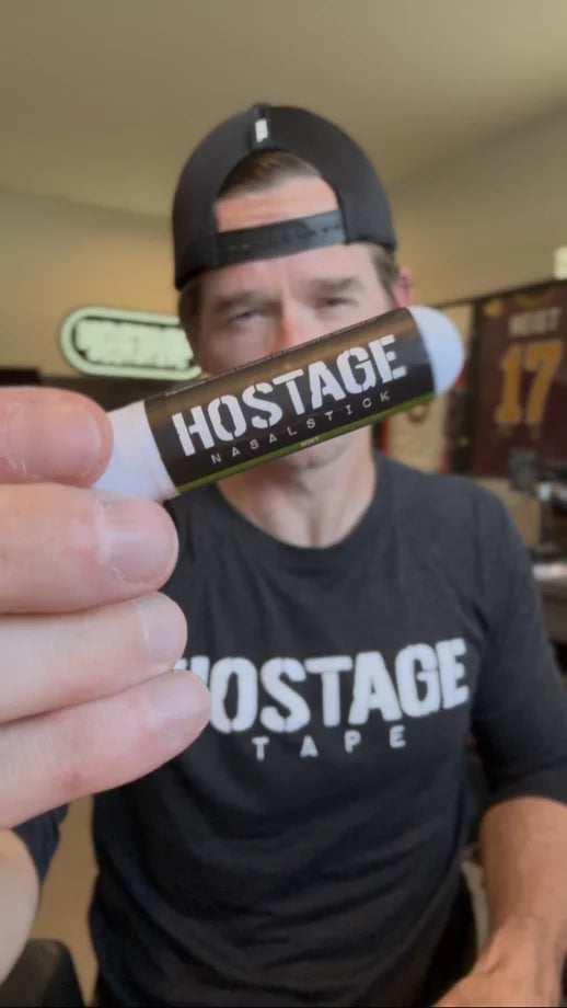 Hostage Nasal Stick shown before use