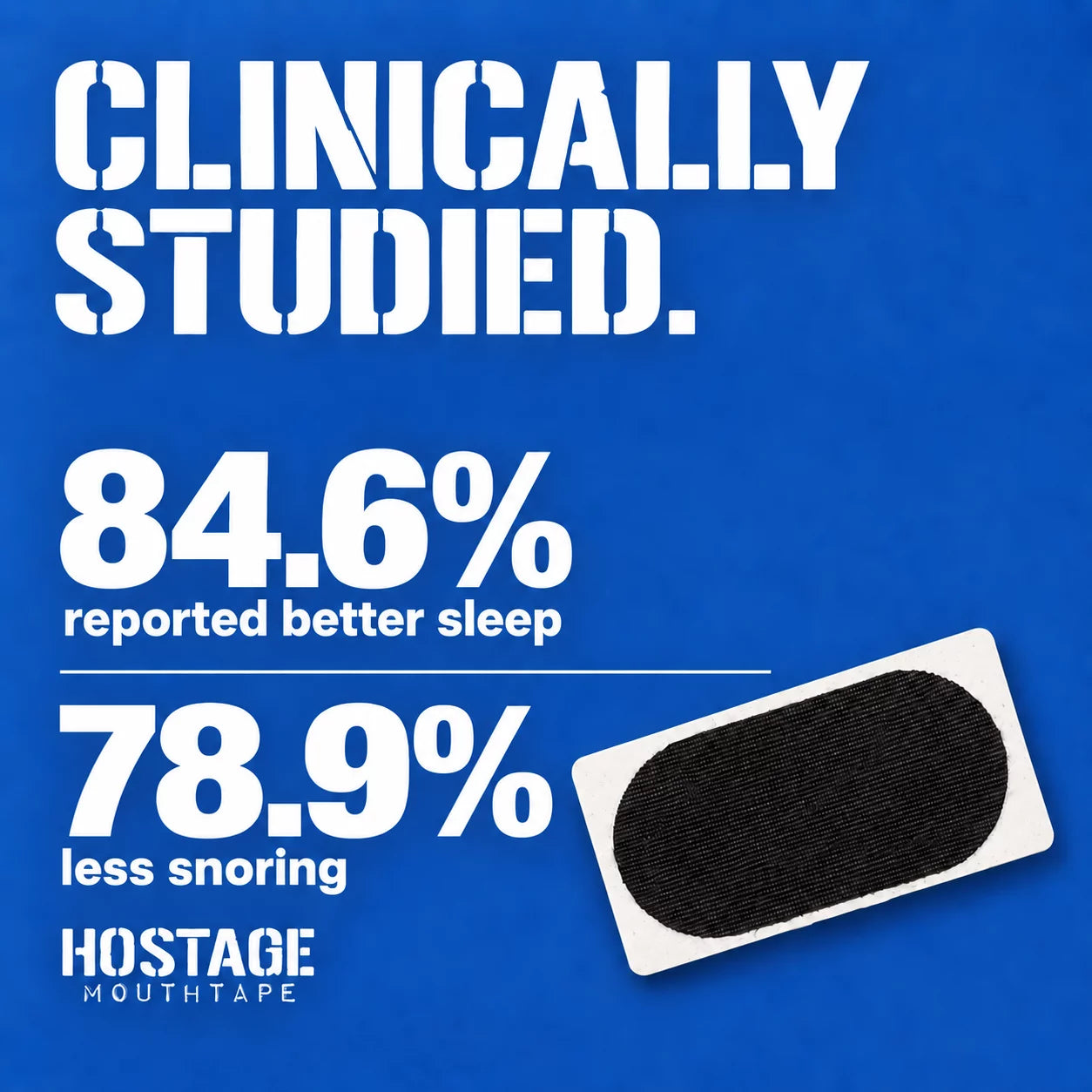 Hostage Tape clinical study results