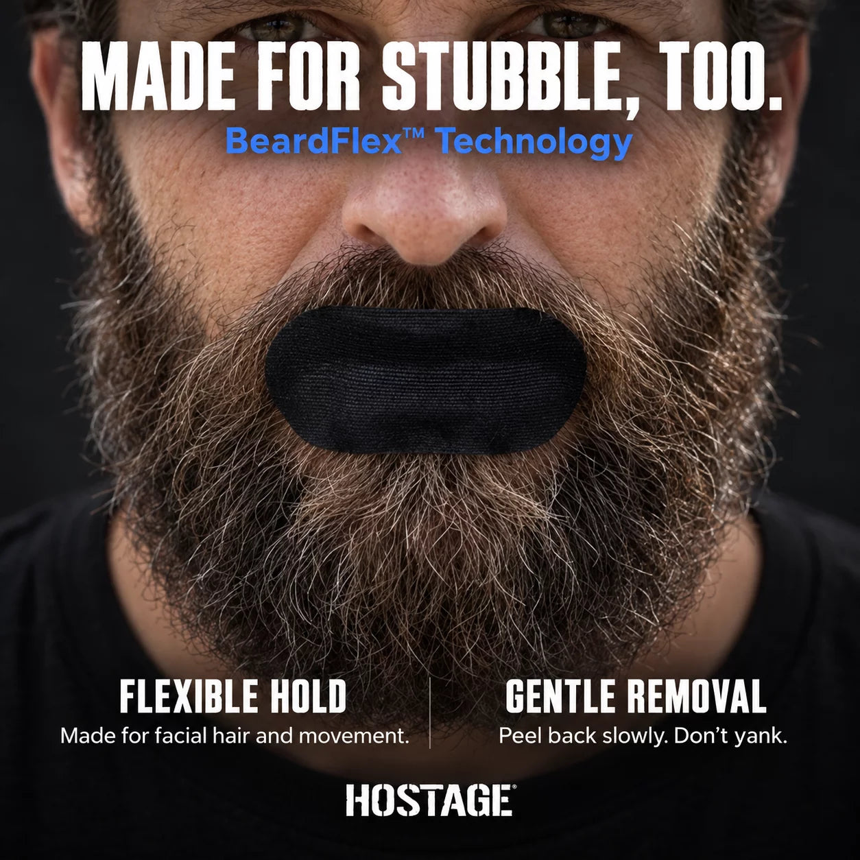 BeardFlex technology for facial hair